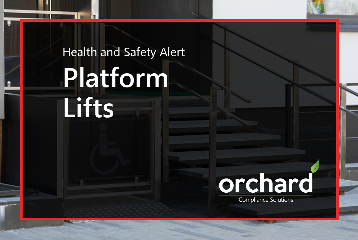Read more about the article Health and Safety Alert – Platform Lifts
