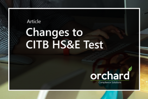 Read more about the article Changes to CITB HS&E Test