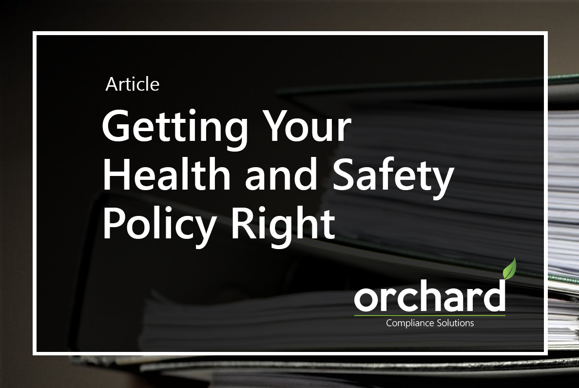 Read more about the article Getting Your Health and Safety Policy Right